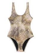 Gzsage P Swimsuit Badedragt Badetøj Brown Gestuz