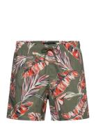 Medium Drawstring Print Badeshorts Multi/patterned Tommy Hilfiger