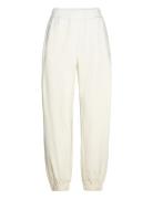 A-Ls French Terry Emb Logo Pant Bottoms Sweatpants White Calvin Klein