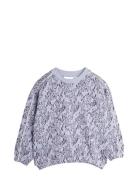 Mini Leopard Aop Sweatshirt Tops Sweatshirts & Hoodies Sweatshirts Pur...