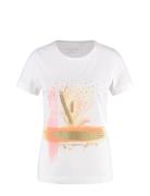 T-Shirt 1/2 Sleeve Tops T-shirts & Tops Short-sleeved Pink Gerry Weber