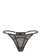 Marie Hl String Tr G-streng Undertøj Black Hunkemöller