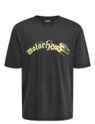 Onsband Rlx Ss Tee Tops T-Kortærmet Skjorte Black ONLY & SONS