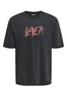 Onsband Rlx Ss Tee Tops T-Kortærmet Skjorte Black ONLY & SONS