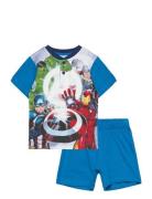 Pyjama Pyjamassæt Multi/patterned Marvel
