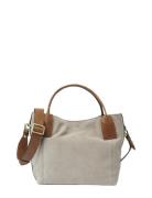 Inés Mini Bags Top Handle Bags Grey Saddler
