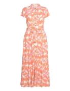 Slarjana Maxi Dress Ss Maxikjole Festkjole Orange Soaked In Luxury