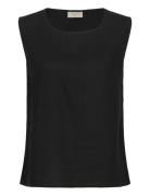 Fqlava-To Tops Blouses Sleeveless Black FREE/QUENT