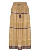 Diamondll Maxi Skirt Skirts Maxi Skirts Beige Lollys Laundry
