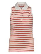 1985 Slim Ss Polo Tops T-shirts & Tops Polos Orange Tommy Hilfiger