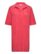 Jdyterry S/S Collar Dress Jrs Exp Knælang Kjole Pink JDY