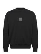 Dusplited Tops Sweatshirts & Hoodies Sweatshirts Black HUGO
