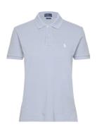 Classic Fit Piqué Polo Shirt Tops T-shirts & Tops Polos Blue Polo Ralp...