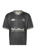 Wbbeam Sports Tee Tops T-Kortærmet Skjorte Black Woodbird