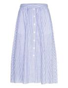 Skirt Fiona Skirts Knee-length & Midi Skirts Blue Lindex