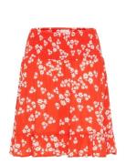 Kathora Amber Skirt Skirts Knee-length & Midi Skirts Red Kaffe