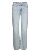 Low Rise Straight Bottoms Jeans Straight-regular Blue Calvin Klein Jea...