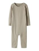 Nbnnakal Ls Suit Noos Langærmet Body Beige Name It
