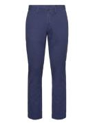 Straight Fit Linen-Cotton Pant Bottoms Trousers Chinos Blue Polo Ralph...