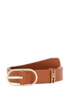 Th Feminine 2.5 Bælte Brown Tommy Hilfiger