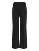Stretch Cotton Chino Flare Pant Bottoms Trousers Chinos Black Lauren R...