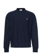 Premium Terry Monogram Cn Sweats Tops Sweatshirts & Hoodies Sweatshirt...