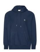 Premium Terry Monogram Hoodie Tops Sweatshirts & Hoodies Hoodies Navy ...