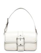 Md Shldr Bags Top Handle Bags White Michael Kors
