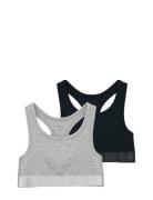 Nkfshort Top 2P Noos Night & Underwear Underwear Tops Black Name It