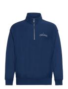 Premium Terry Chain Stitch Qtr Z Tops Sweatshirts & Hoodies Sweatshirt...