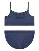 Jinny Set Undertøjssæt Navy Molo