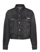 90S Trucker Black Fog Jakke Denimjakke Black Calvin Klein Jeans
