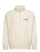 Premium Terry Chain Stitch Qtr Z Tops Sweatshirts & Hoodies Sweatshirt...