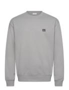 Ls Eu 350Terry Badge Cn Swtshrt Tops Sweatshirts & Hoodies Sweatshirts...