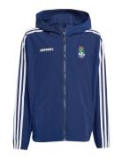 Windbreaker Tops Sweatshirts & Hoodies Hoodies Navy Adidas Originals