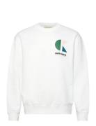 Ls Eu 350Terry Ck Bauhaus Logo C Tops Sweatshirts & Hoodies Sweatshirt...