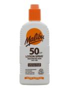 Malibu 200Ml Spf 50 Lotion Spray Solcreme Ansigt Nude Malibu