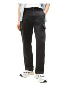 Tjm Otis Herringb Cargo Pants Bottoms Trousers Cargo Pants Black Tommy...
