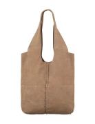 Suede Demi Bag Bags Small Shoulder Bags-crossbody Bags Brown Becksönde...