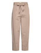 Hailey Tie 793 Bottoms Trousers Straight Leg Beige FIVEUNITS