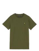 Plain T-Shirt Tops T-Kortærmet Skjorte Green Lyle & Scott