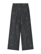 Hunt - Refined Structure Bottoms Trousers Straight Leg Black Day Birge...