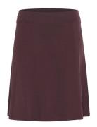 Kajolen Jersey Skirt Kort Nederdel Red Kaffe