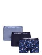 Cotton Stretch Trunk 3P Boxershorts Black Björn Borg