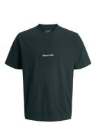 Jornorrebro Emb Tee Ss Crew Neck Noos Tops T-Kortærmet Skjorte Green J...