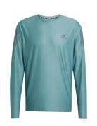 Otr B Ls Sport T-Langærmet Skjorte Blue Adidas Performance