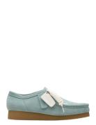 Wallabeeevo G Loafers Flade Sko Blue Clarks
