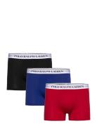 Classic Stretch-Cotton Trunk 3-Pack Boxershorts Multi/patterned Polo R...