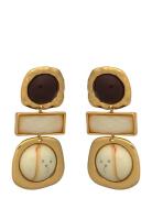 Lizl Earrings Ørestickere Smykker Gold Twist & Tango