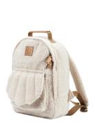 Backpack Midi - White Boucle Accessories Bags Backpacks White Elodie D...